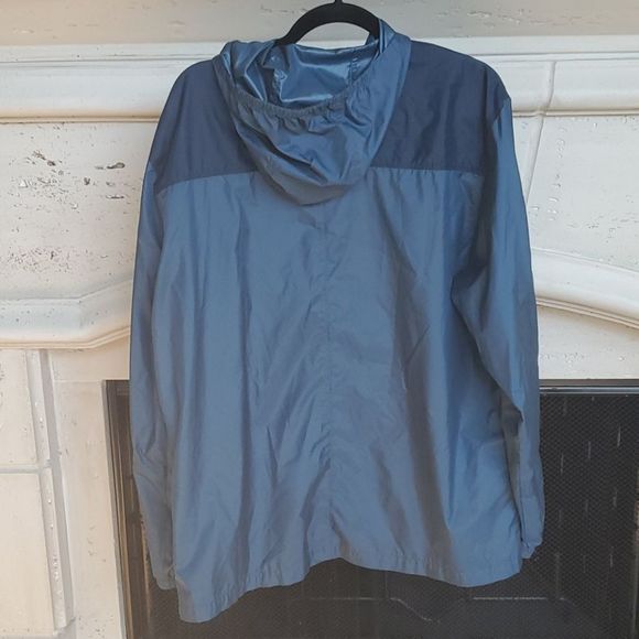 ON HOLD!! COLUMBIA Men's Hooded Windbreaker Jacket - Large - Picture 4 of 5